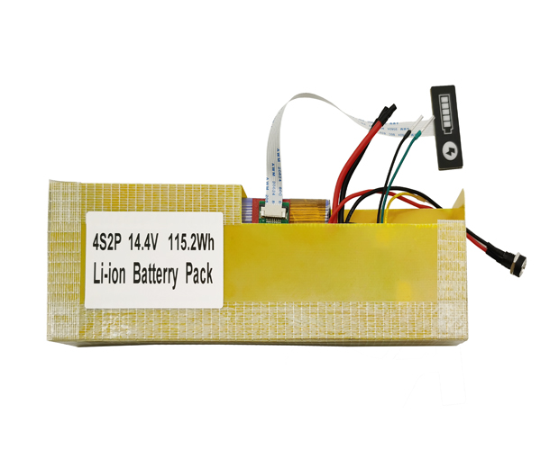 4S2P 14.4V 8Ah Li-ion Battery Pack
